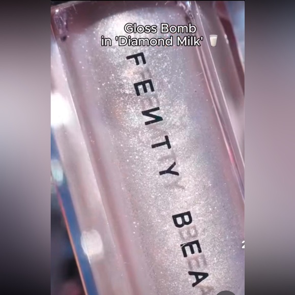 FENTY BEAUTY Gloss Bomb Universal Lip Luminizer DIAMOND MILK - New from set 9mL. - Picture 4 of 9